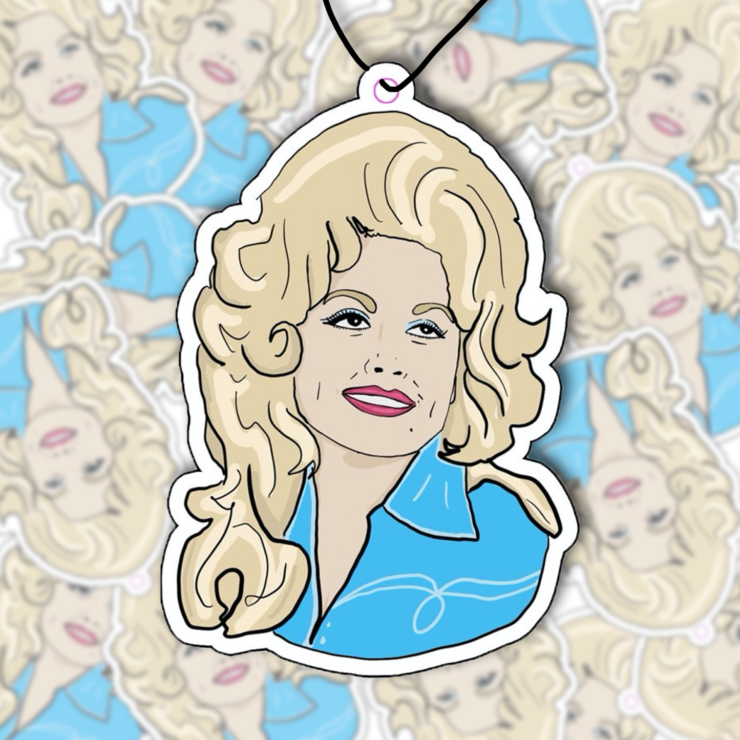 Dolly Parton Air Freshener