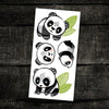 Les pandas sympas - Pico Tatouage