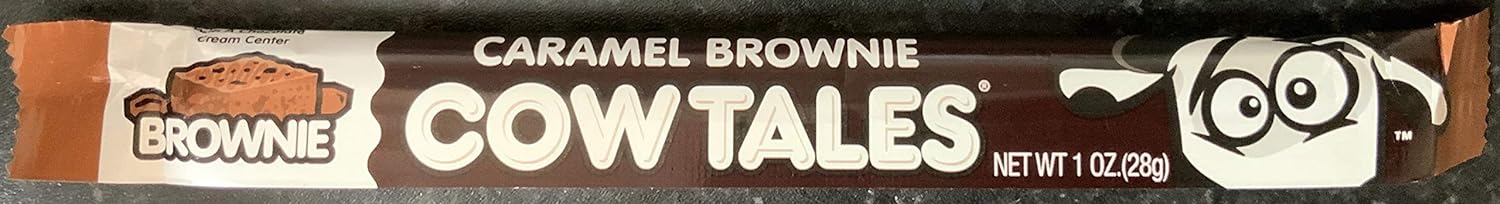 Paille Brownies au caramel - Cow Tales