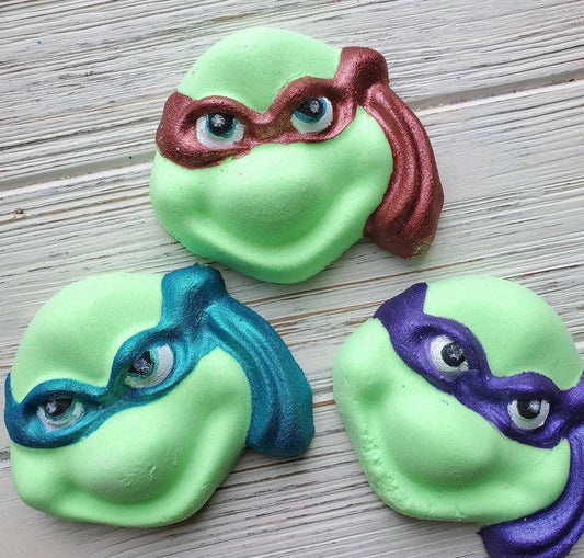 Ninja Turtle Bath Bombs