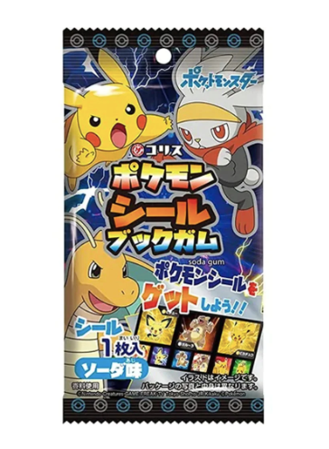 Pokemon Sticker and Gum