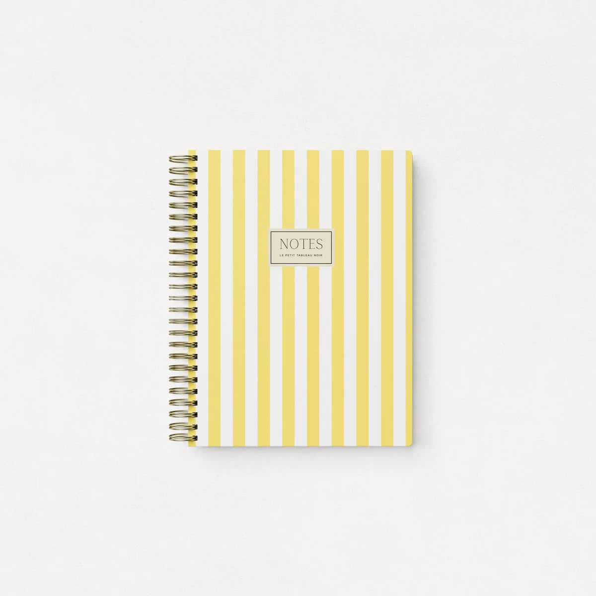 Yellow Lined Notebook - The Little Blackboard