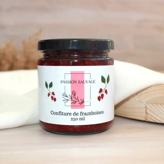 Confiture Framboise - Passion Sauvage