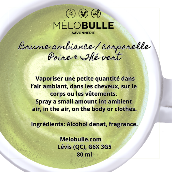 Brume d'ambiance & corporelle