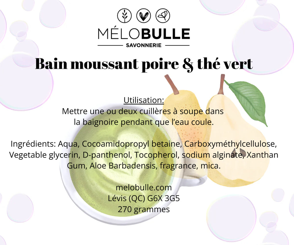 Bain moussant - Mélobulle