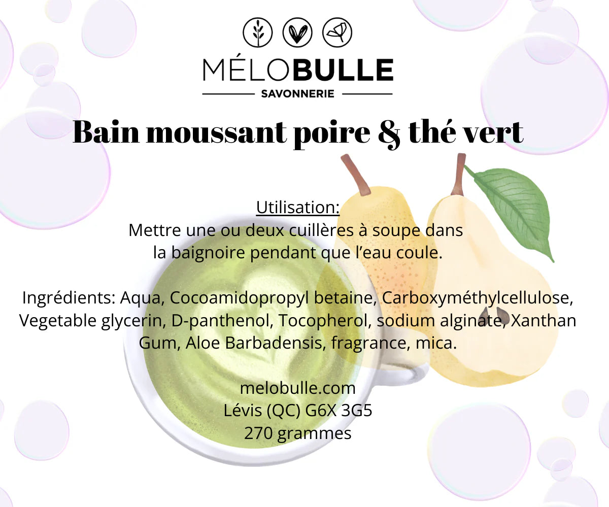 Bain moussant - Mélobulle